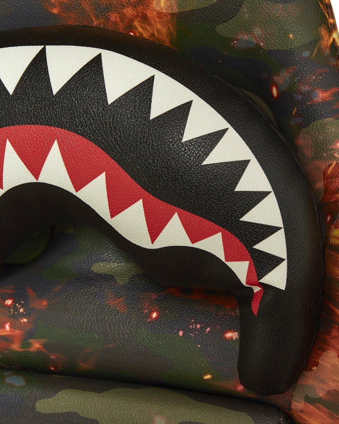 FIRE CAMO GAMING CHAIR - SUPER RARE | Sprayground Trending