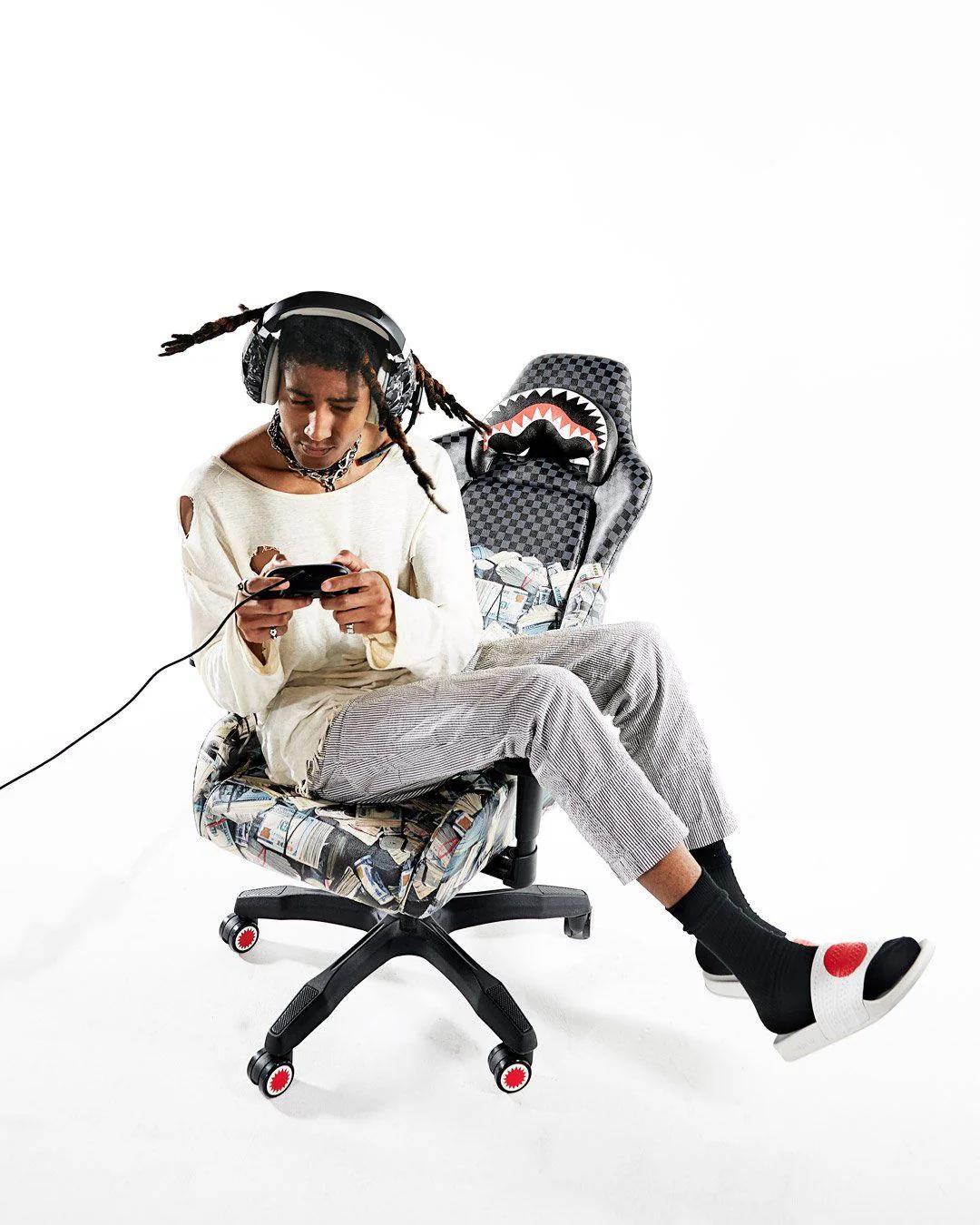 CHECK MONEY GAMING CHAIR - SUPER RARE | Sprayground Best Seller