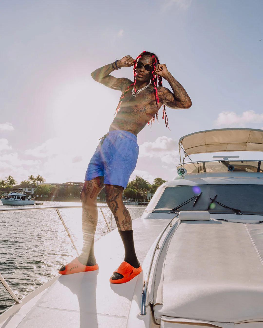MIDNIGHT VOYAGE SWIM SHORT | Sprayground Featured