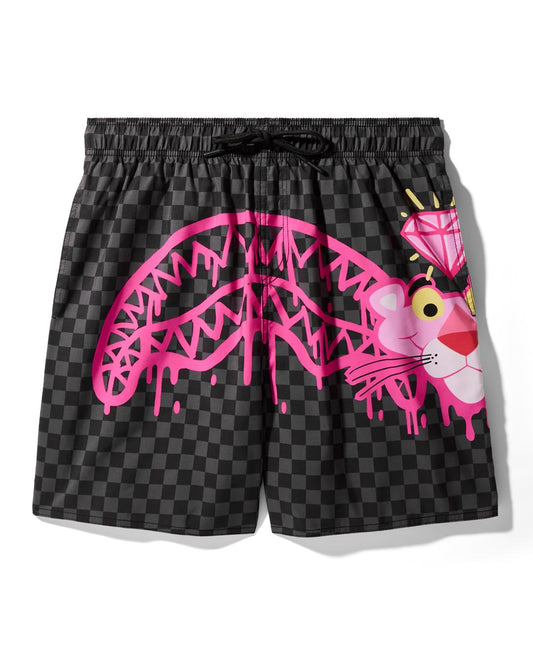 PINK PANTHER DIAMOND SHARK SWIM SHORTS | Sprayground Trending