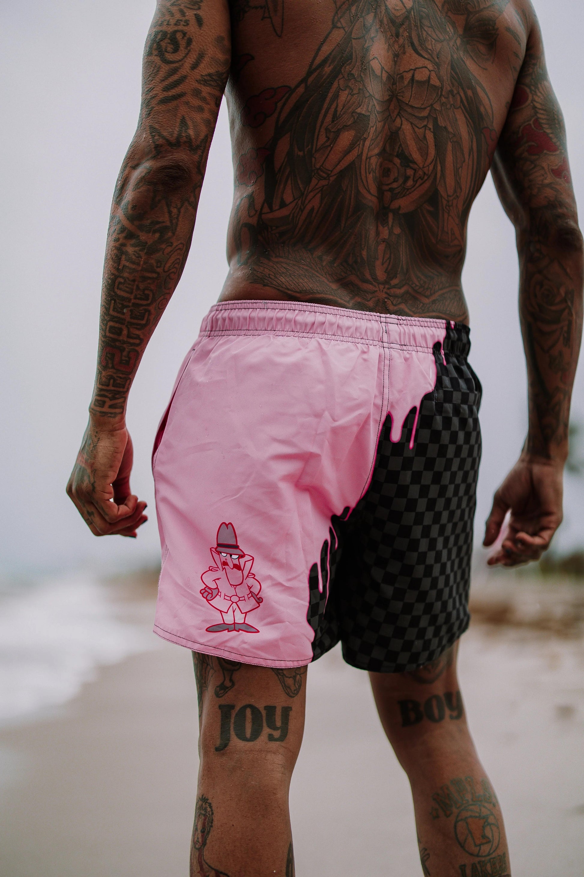 PINK PANTHER PINK PAINTER SWIM SHORTS | Sprayground Best Seller