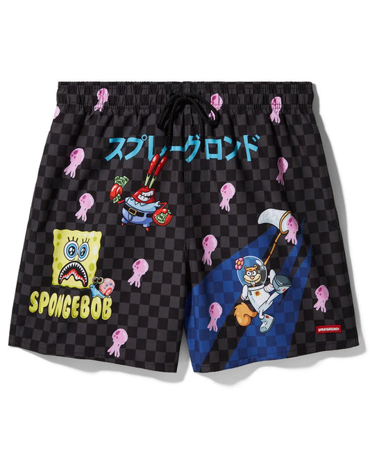 SPONGEBOB TOKYO BUBBLE SWIM SHORTS | Sprayground Recommended