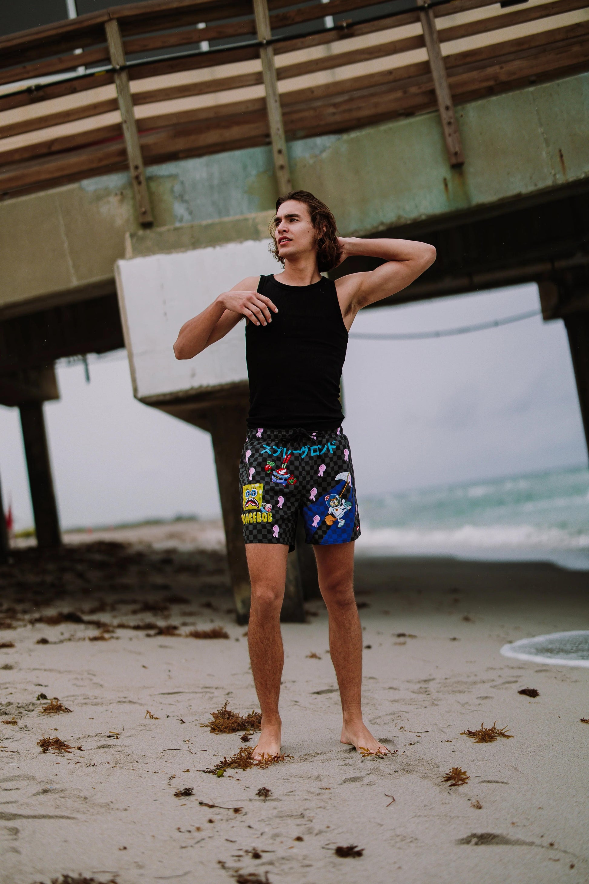 SPONGEBOB TOKYO BUBBLE SWIM SHORTS | Sprayground Recommended