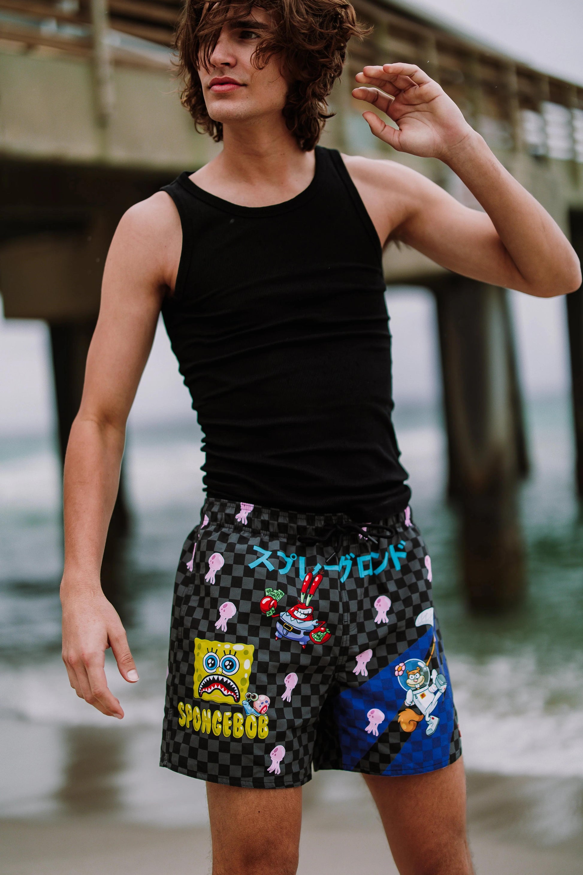 SPONGEBOB TOKYO BUBBLE SWIM SHORTS | Sprayground Recommended