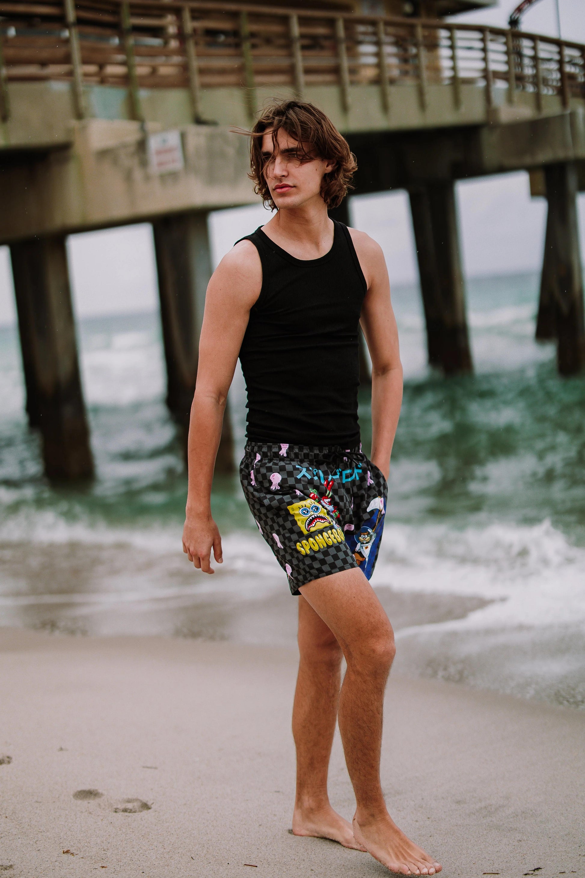 SPONGEBOB TOKYO BUBBLE SWIM SHORTS | Sprayground Recommended