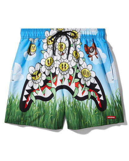 CRAZY DAISIES SWIM SHORTS | Sprayground Signature