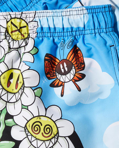 CRAZY DAISIES SWIM SHORTS | Sprayground Signature