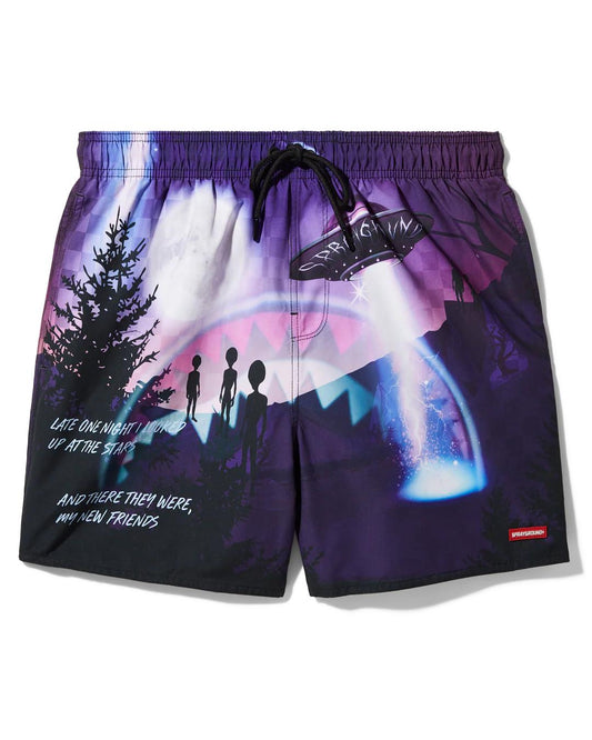 LATE ONE NIGHT SWIM SHORTS | Sprayground Classic
