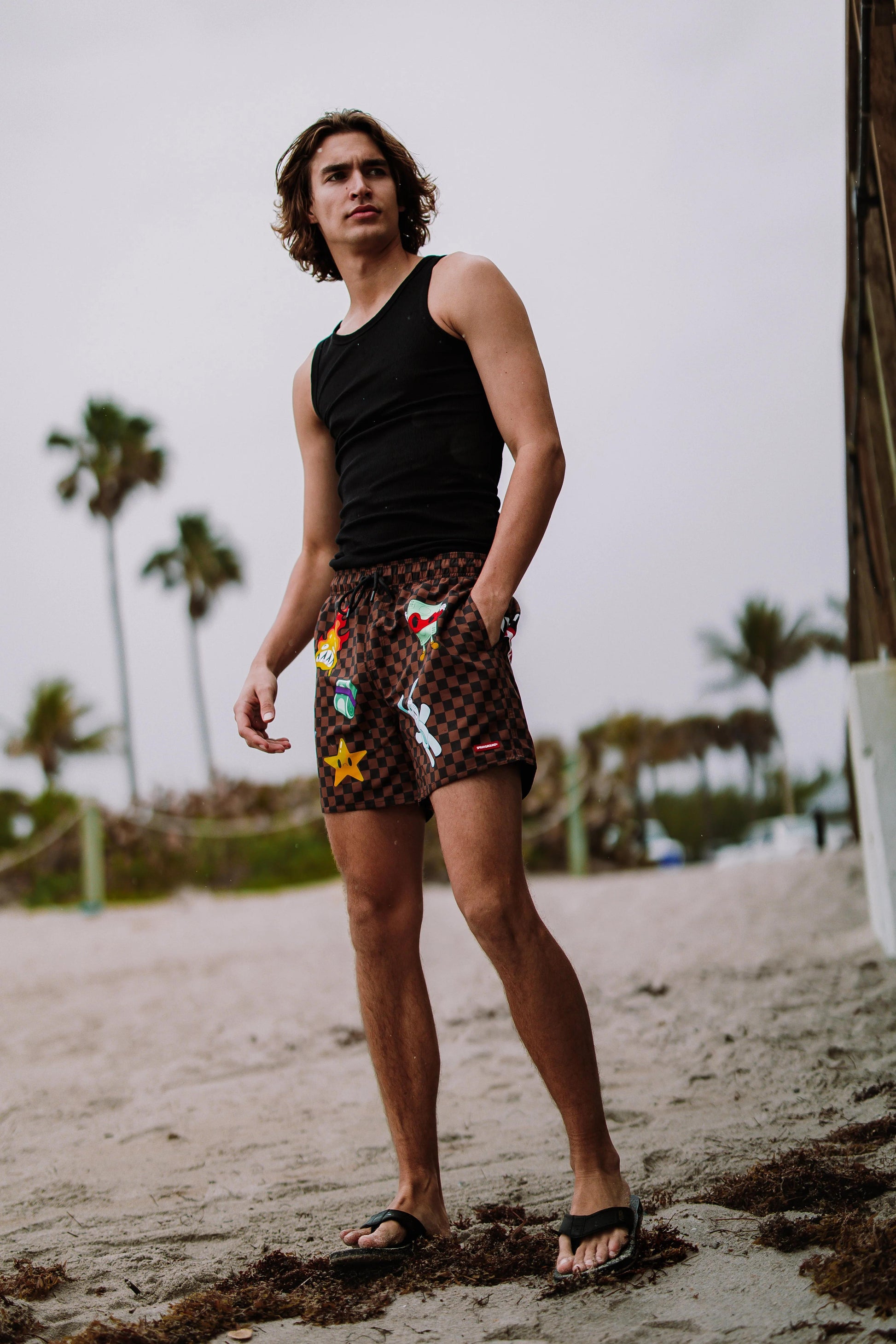 LET'S MAKE SOME NOISE SWIM SHORTS | Sprayground Essential