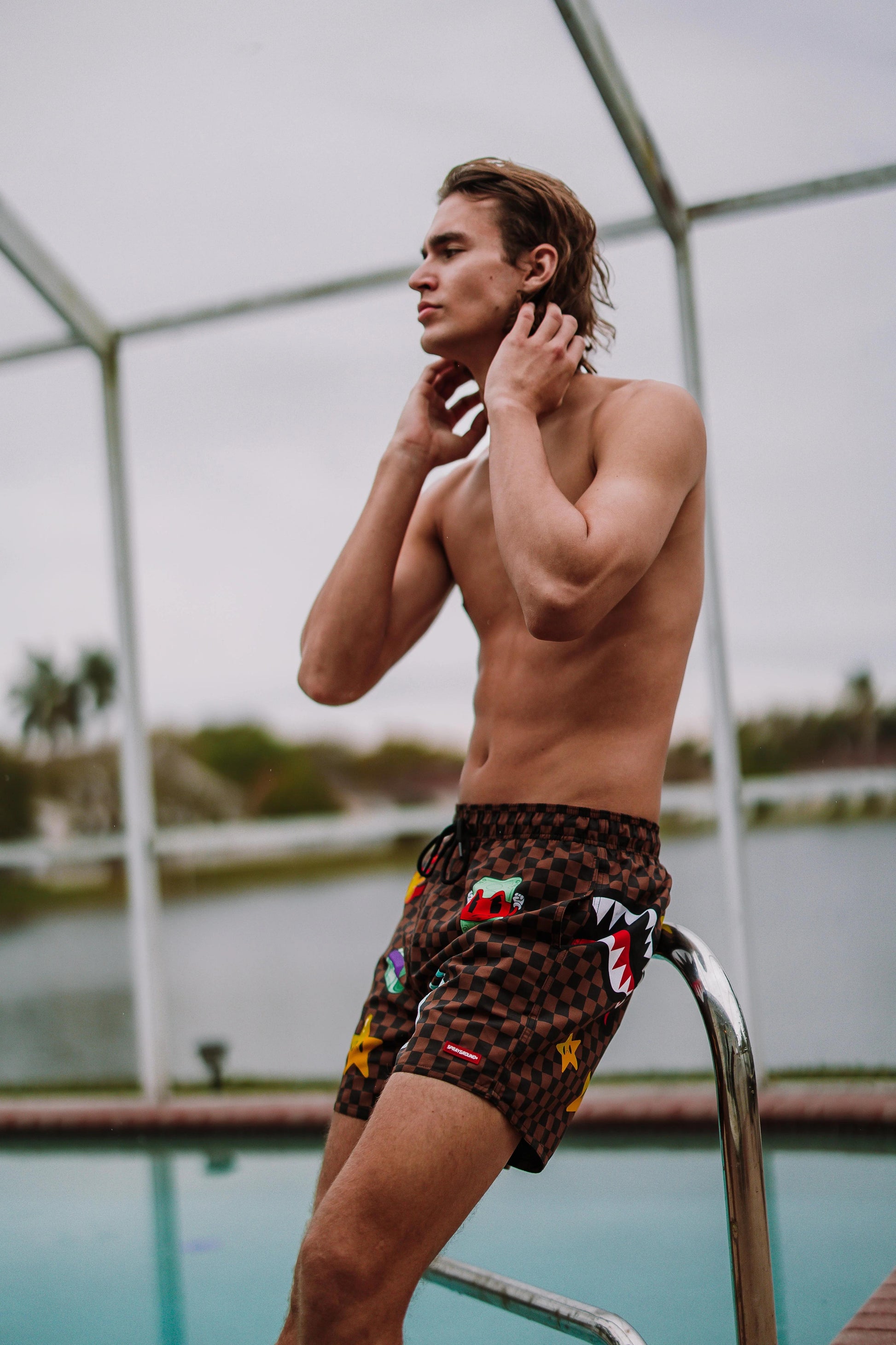 LET'S MAKE SOME NOISE SWIM SHORTS | Sprayground Essential