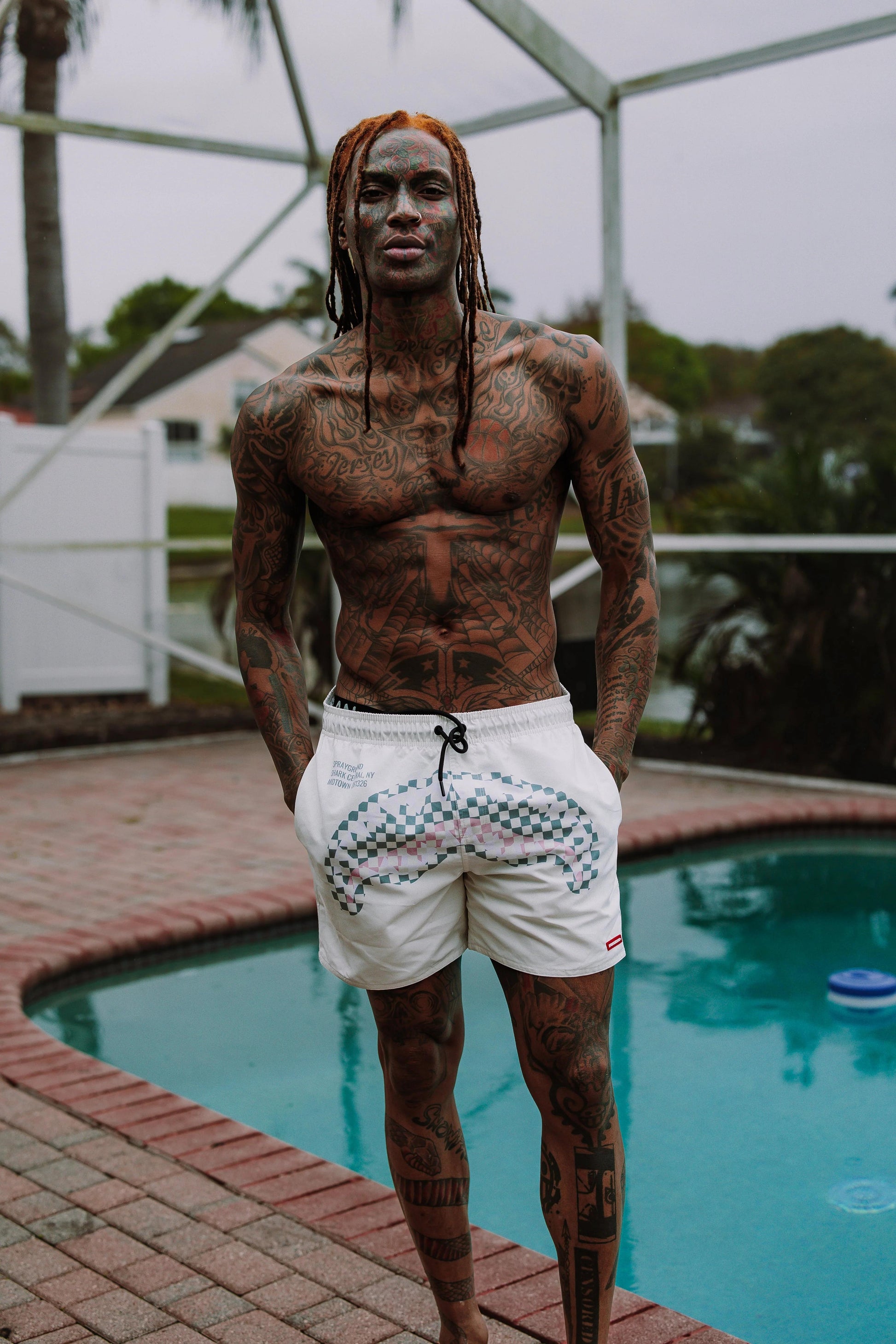 SHARK CENTRAL DYNAMIC SWIM SHORTS | Sprayground Great Value