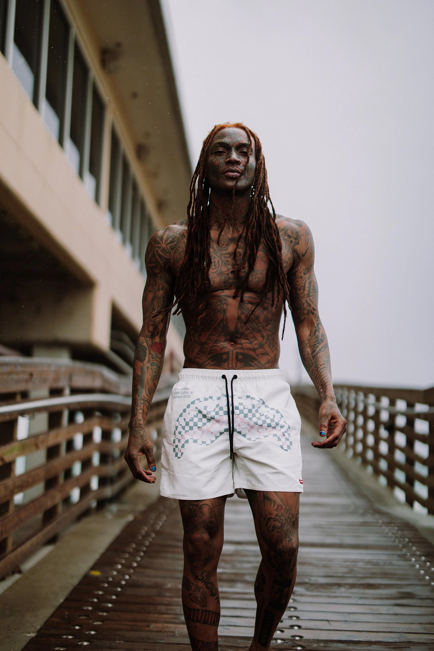 SHARK CENTRAL DYNAMIC SWIM SHORTS | Sprayground Great Value