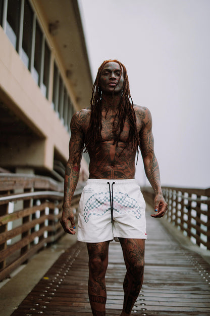 SHARK CENTRAL DYNAMIC SWIM SHORTS | Sprayground Great Value
