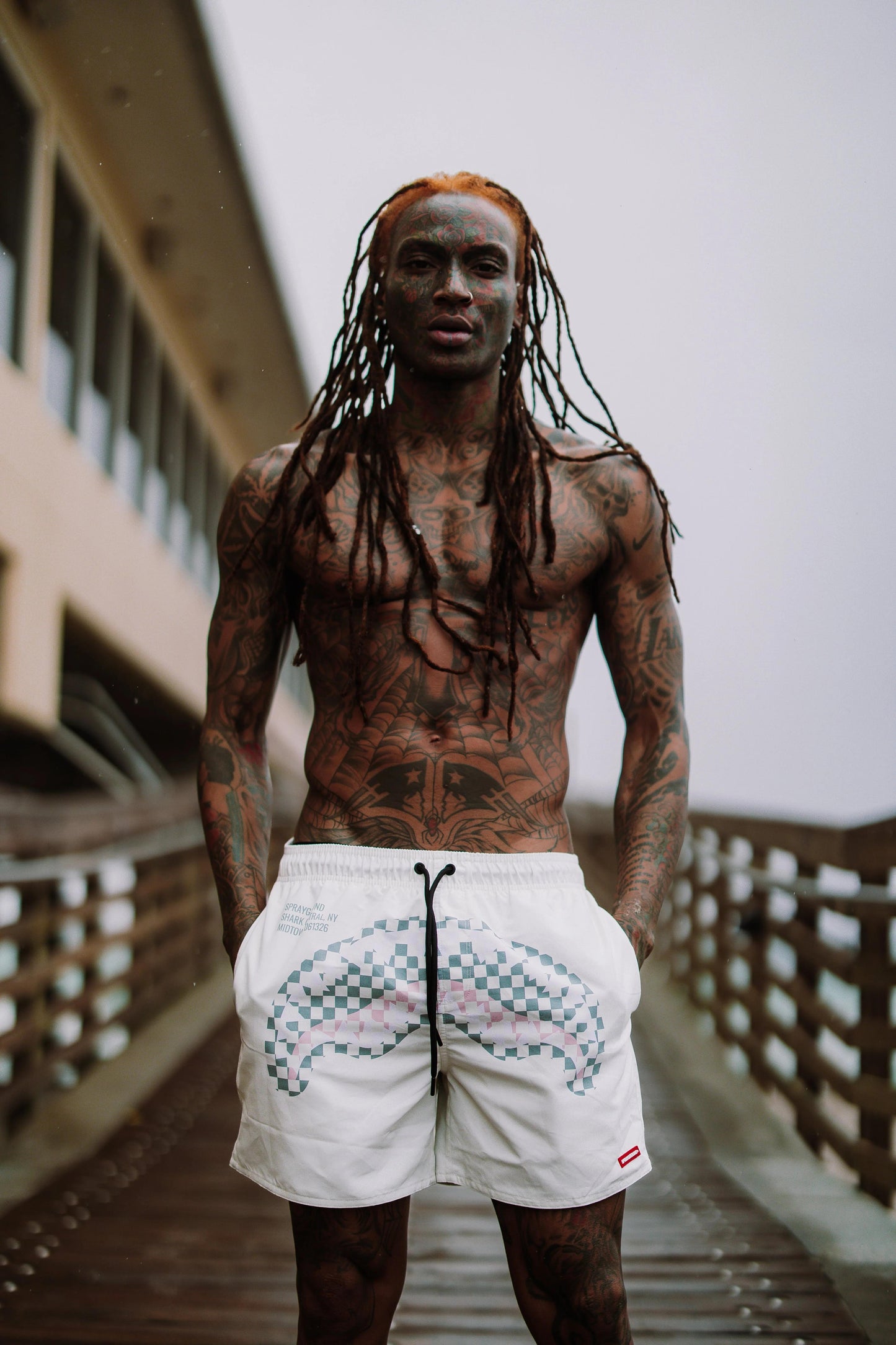 SHARK CENTRAL DYNAMIC SWIM SHORTS | Sprayground Great Value