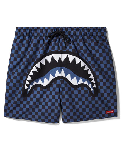 MIDNIGHT MAGIC SHARKS IN PARIS SWIM SHORTS | Sprayground Featured
