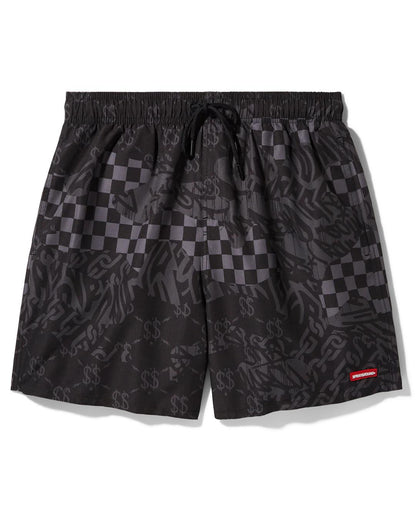 3AM CHECK SWIM SHORTS | Sprayground Popular