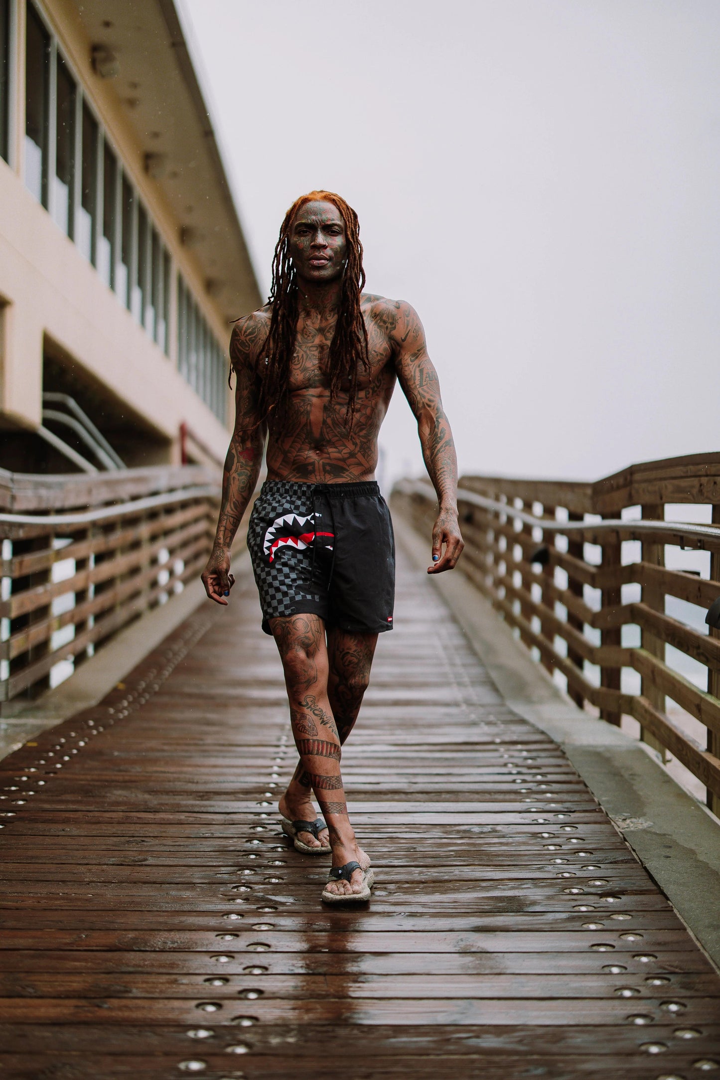 SPEED SHARK SIDE SWIPE SWIM SHORTS | Sprayground Best Seller