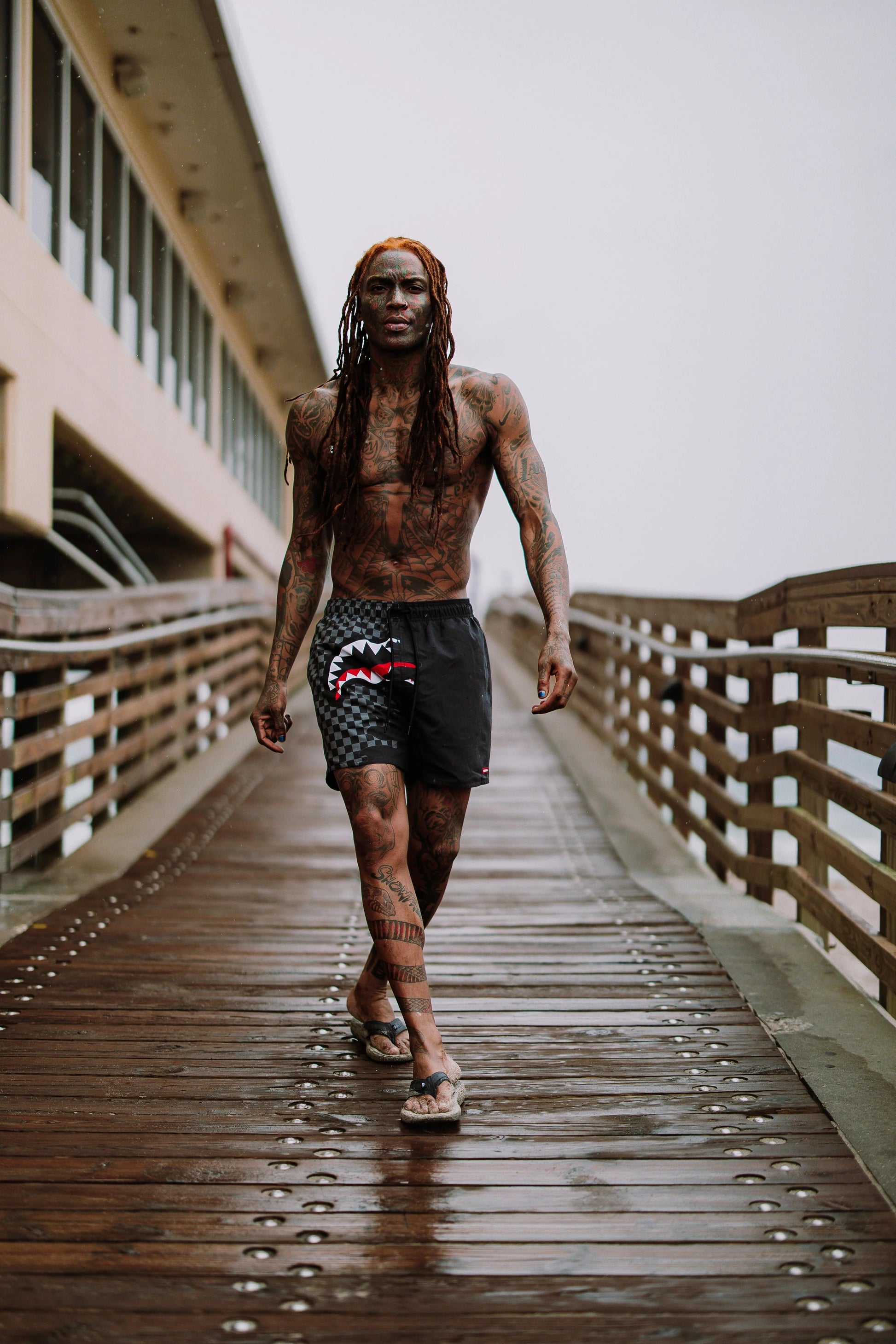 SPEED SHARK SIDE SWIPE SWIM SHORTS | Sprayground Best Seller