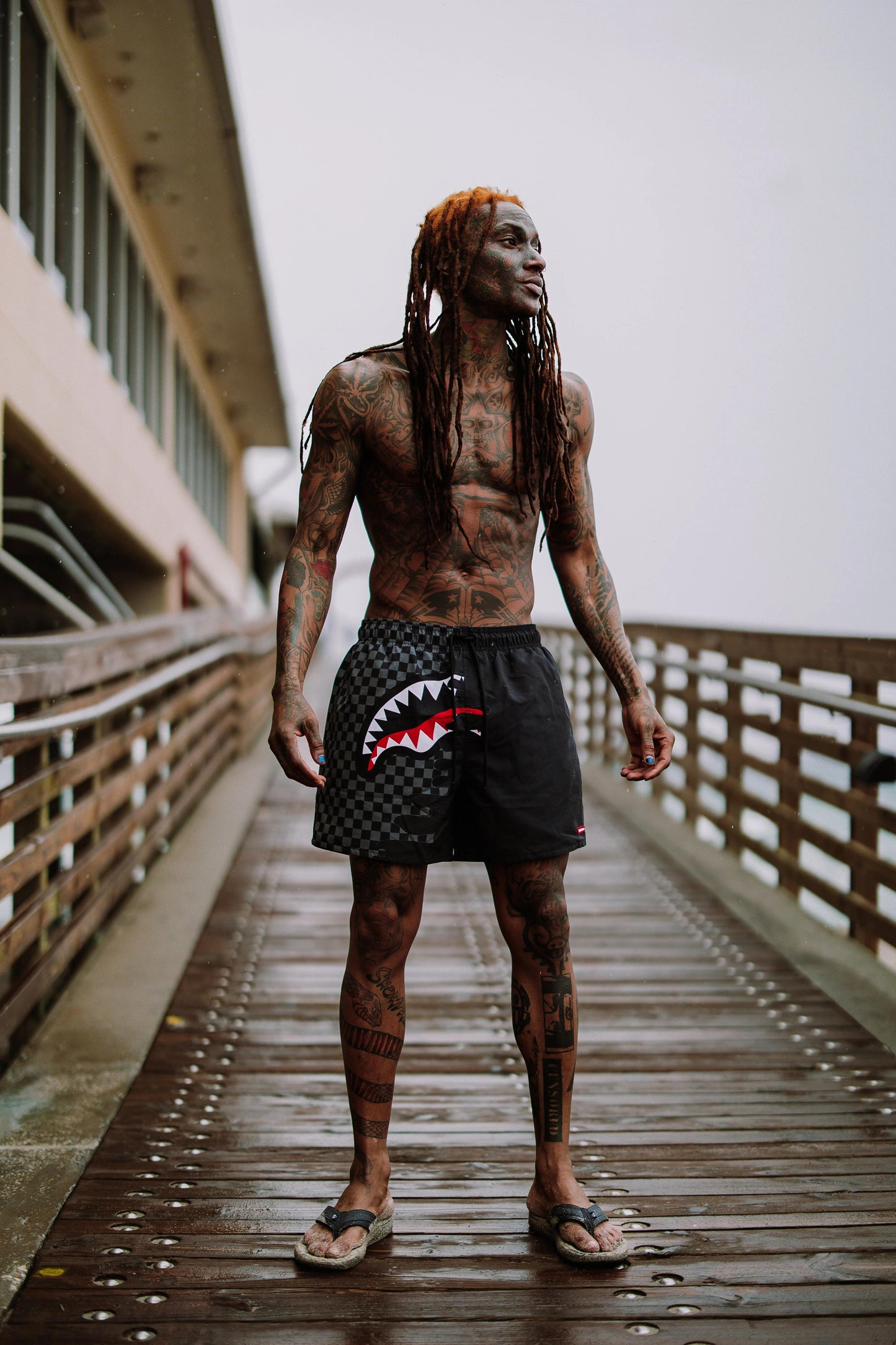 SPEED SHARK SIDE SWIPE SWIM SHORTS | Sprayground Best Seller
