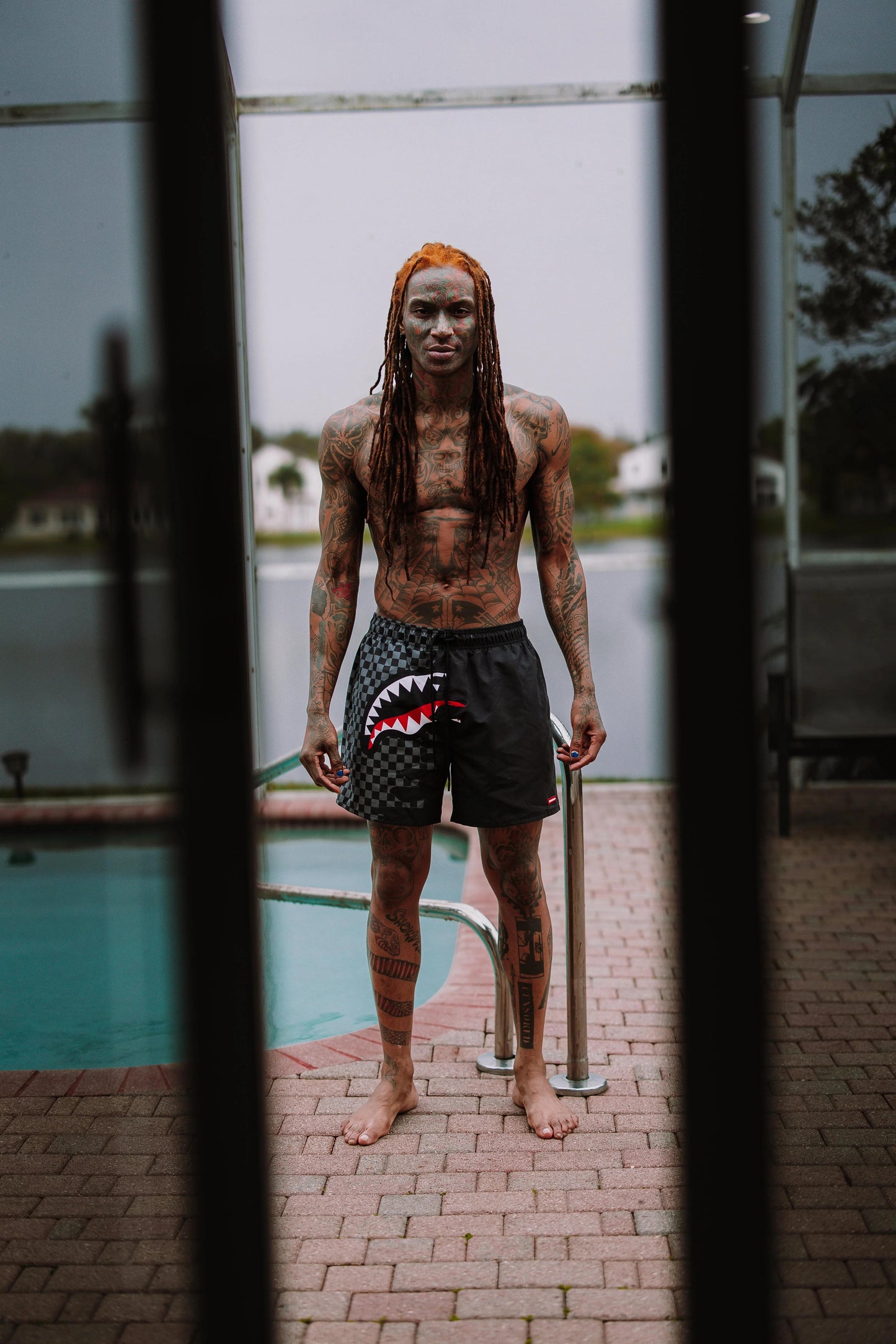 SPEED SHARK SIDE SWIPE SWIM SHORTS | Sprayground Best Seller