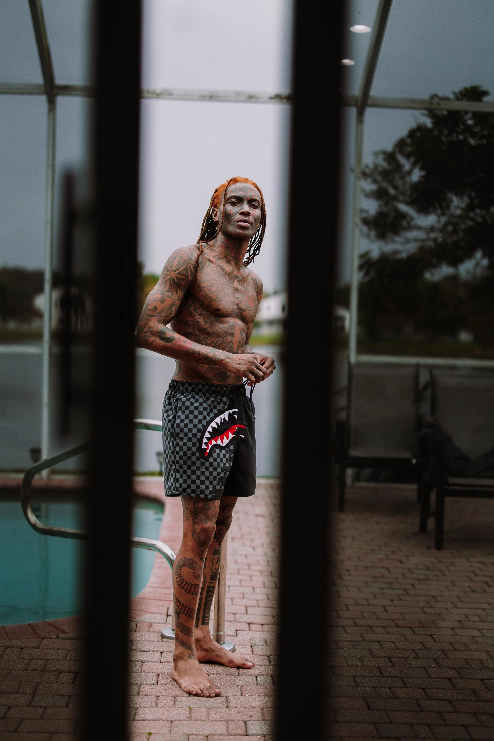SPEED SHARK SIDE SWIPE SWIM SHORTS | Sprayground Best Seller