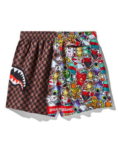 STICKER CREW SWIM SHORTS | Sprayground Recommended