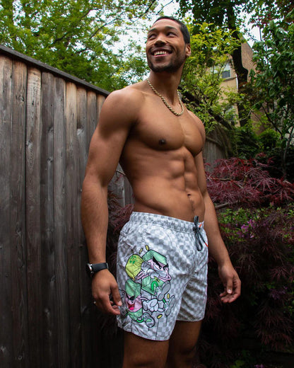 MONEY BOYS SANDBAR SWIM TRUNKS | Sprayground Latest