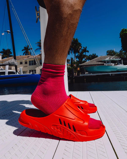 SHARK SLIDE (RED) | Sprayground Signature