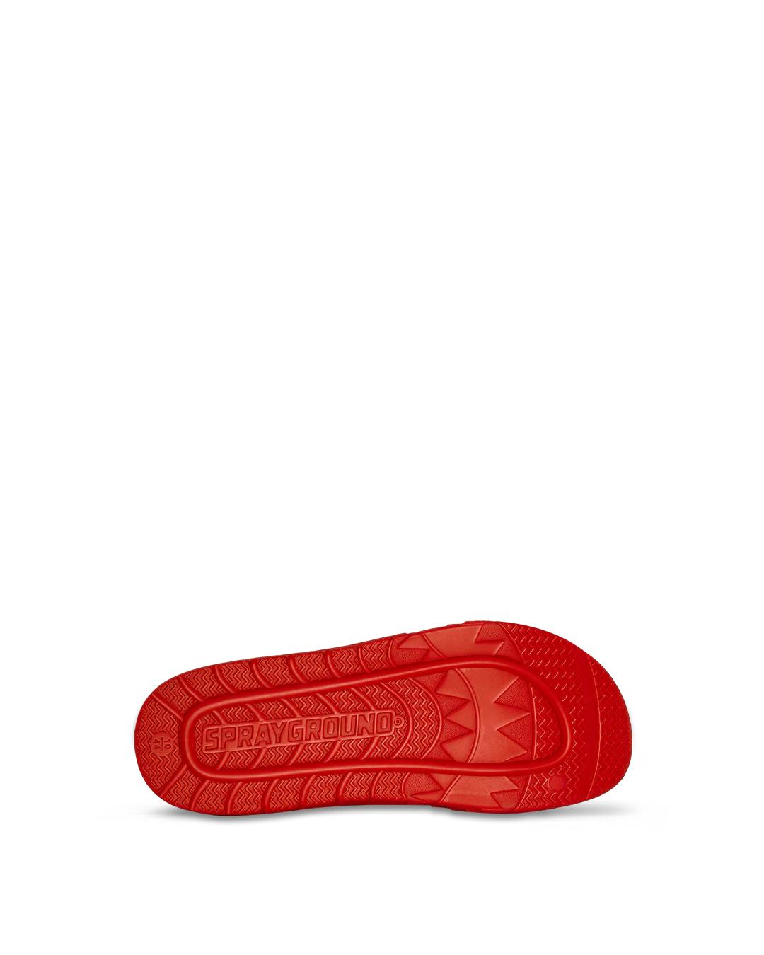 SHARK SLIDE (RED) | Sprayground Signature