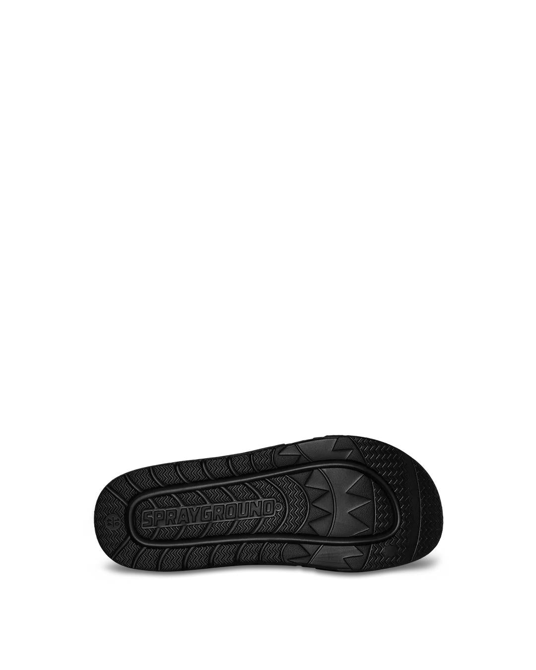 SHARK SLIDE (BLK) | Sprayground Essential