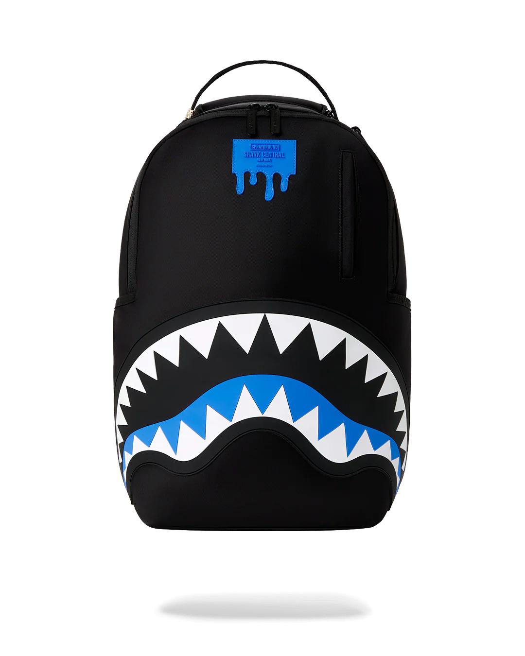 SHARK CENTRAL PASSPORT (BLUE) BACKPACK | Sprayground Value