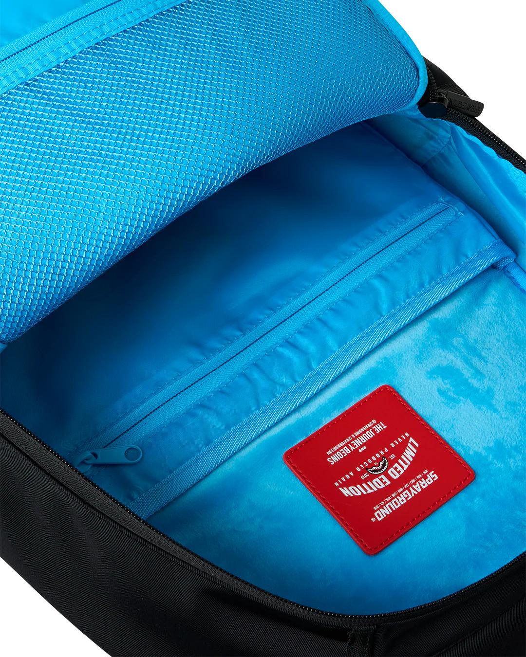 SHARK CENTRAL PASSPORT (BLUE) BACKPACK | Sprayground Value