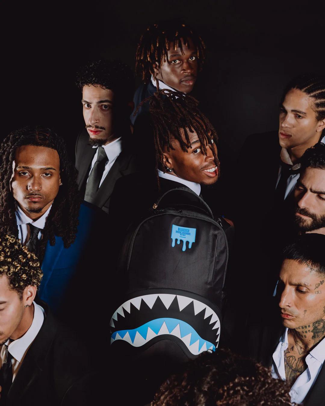 SHARK CENTRAL PASSPORT (BLUE) BACKPACK | Sprayground Value