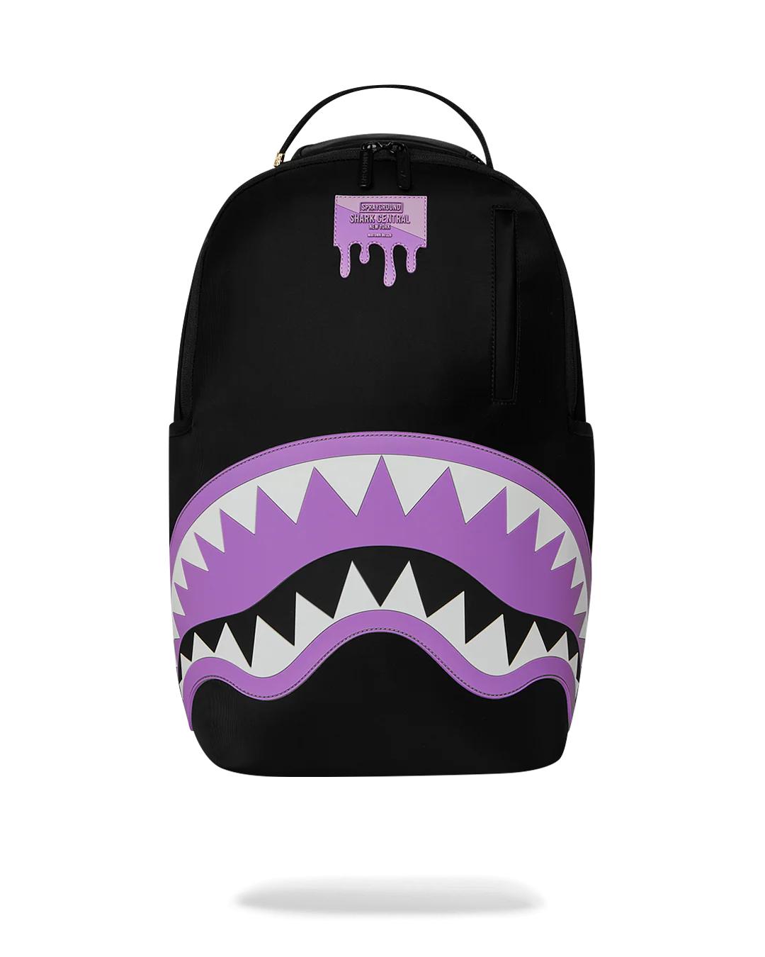 SHARK CENTRAL PASSPORT (PURPLE) BACKPACK | Sprayground Great Value