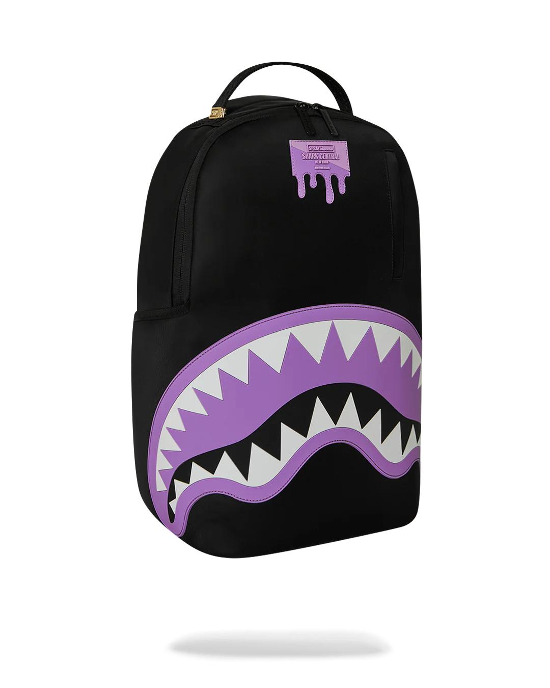 SHARK CENTRAL PASSPORT (PURPLE) BACKPACK | Sprayground Great Value