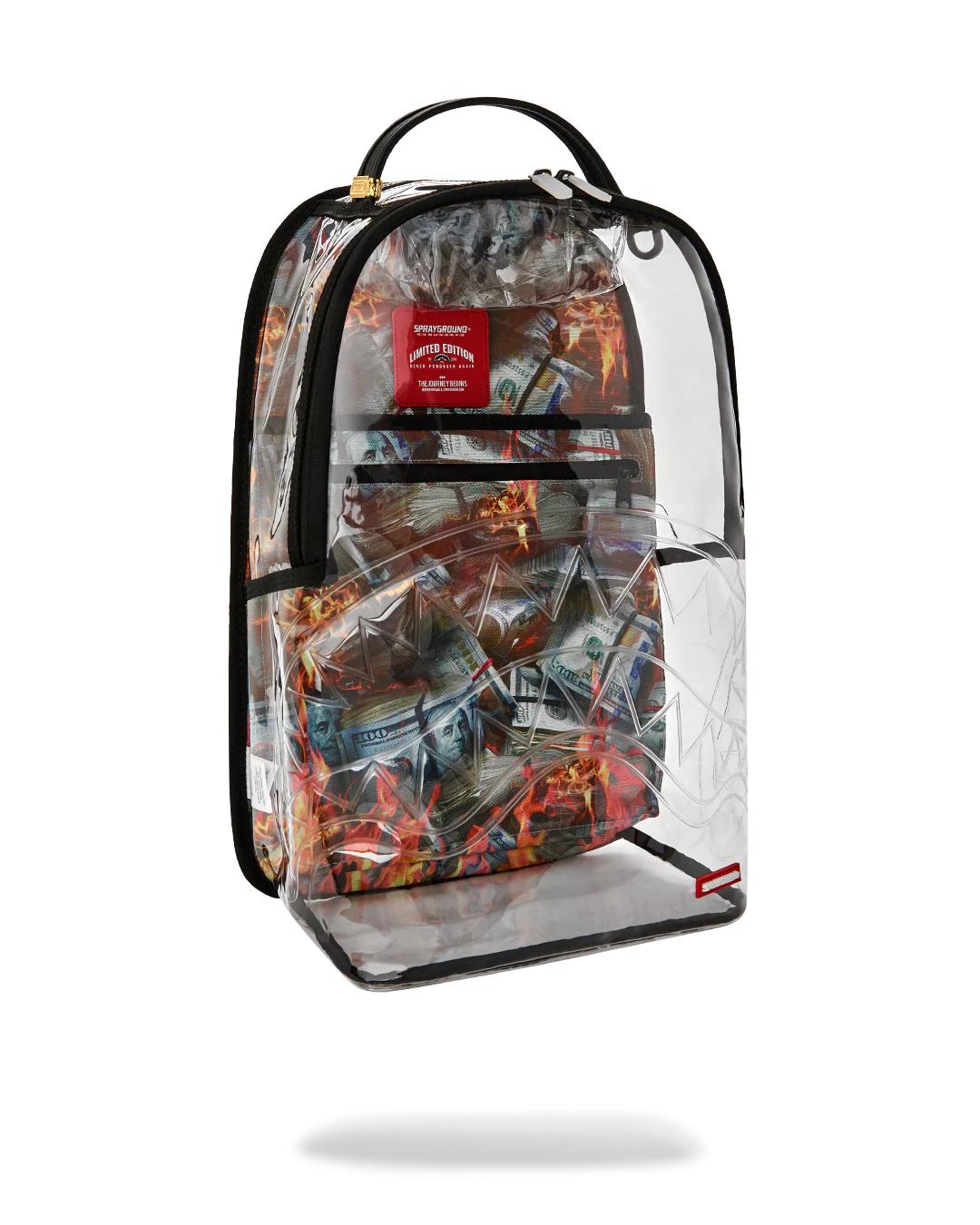 STAY UP - CLEAR BACKPACK | Sprayground Latest