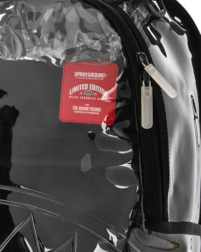 SHARK CENTRAL - CLEAR BACKPACK | Sprayground Quality
