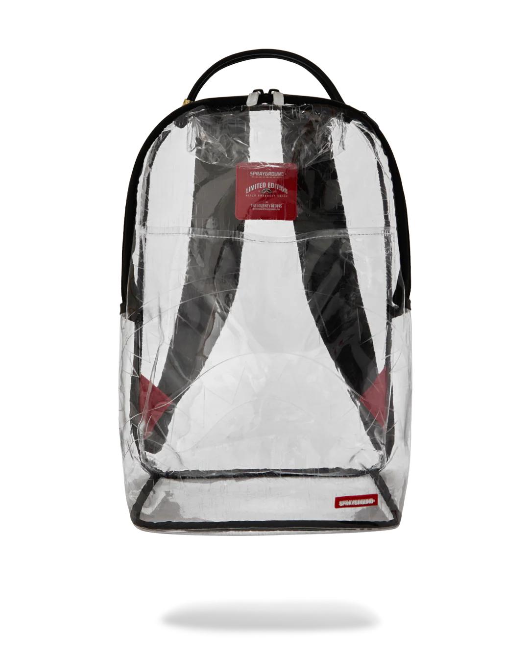 FULLY CLEAR EMBOSSED BOSS BACKPACK | Sprayground Premium