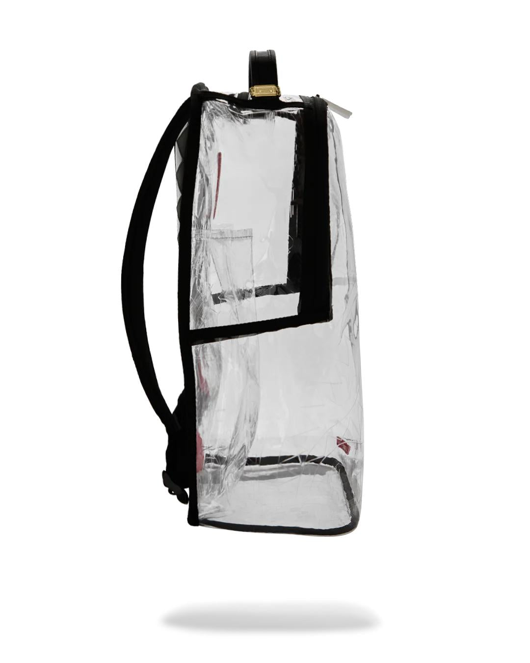 FULLY CLEAR EMBOSSED BOSS BACKPACK | Sprayground Premium