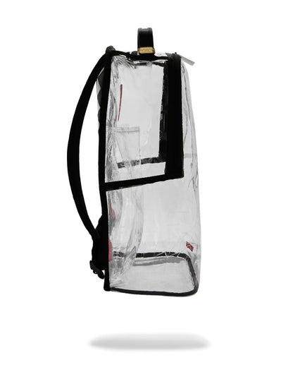 FULLY CLEAR EMBOSSED BOSS BACKPACK | Sprayground Premium