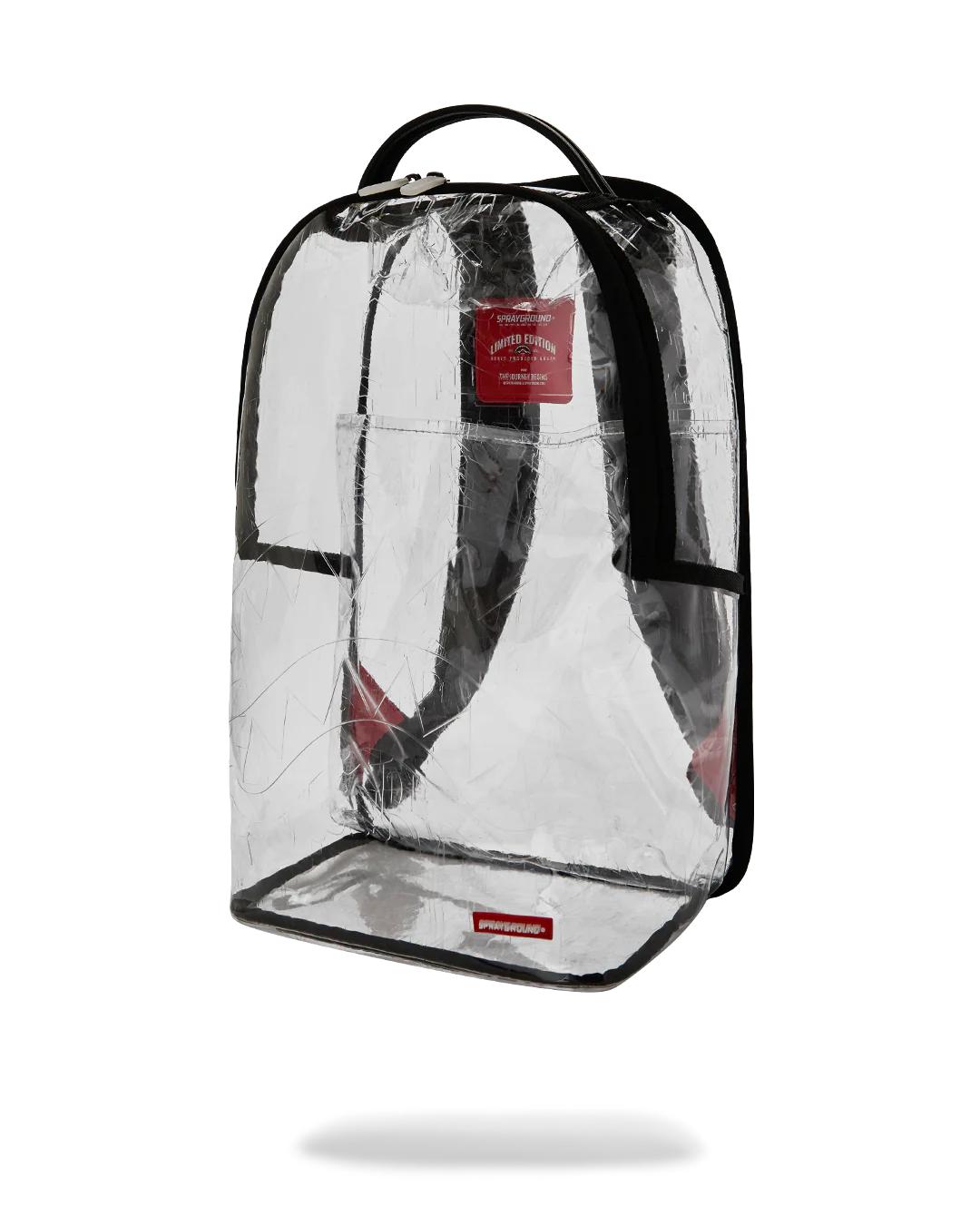 FULLY CLEAR EMBOSSED BOSS BACKPACK | Sprayground Premium