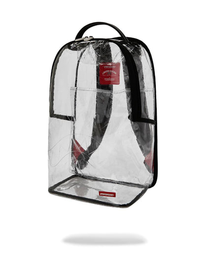 FULLY CLEAR EMBOSSED BOSS BACKPACK | Sprayground Premium