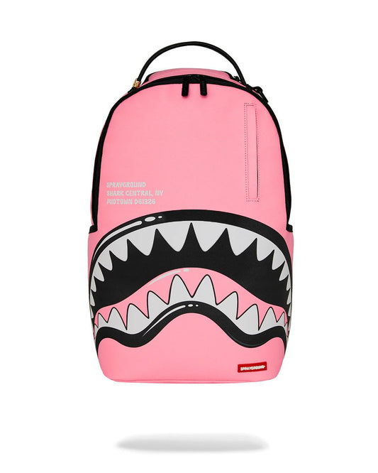 SHARK CENTRAL BUBBLE SHARK (PINK) BACKPACK | Sprayground New