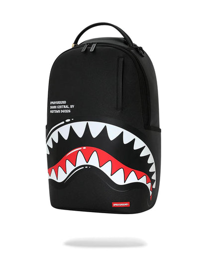 SHARK CENTRAL BUBBLE SHARK (BLK) BACKPACK | Sprayground Featured