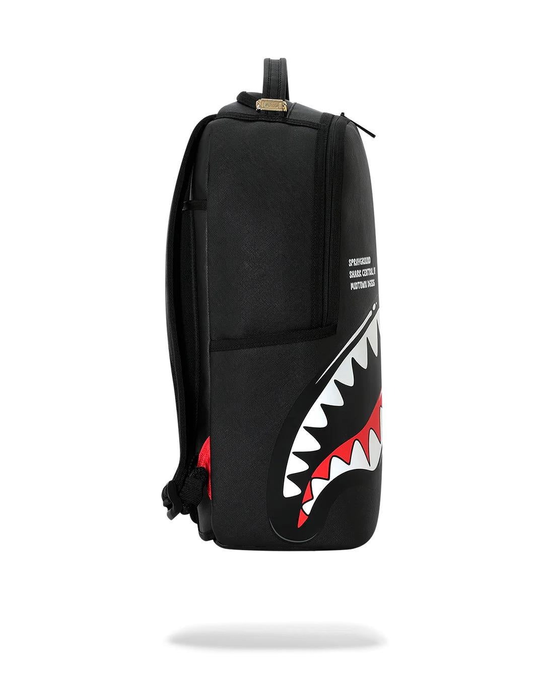 SHARK CENTRAL BUBBLE SHARK (BLK) BACKPACK | Sprayground Featured