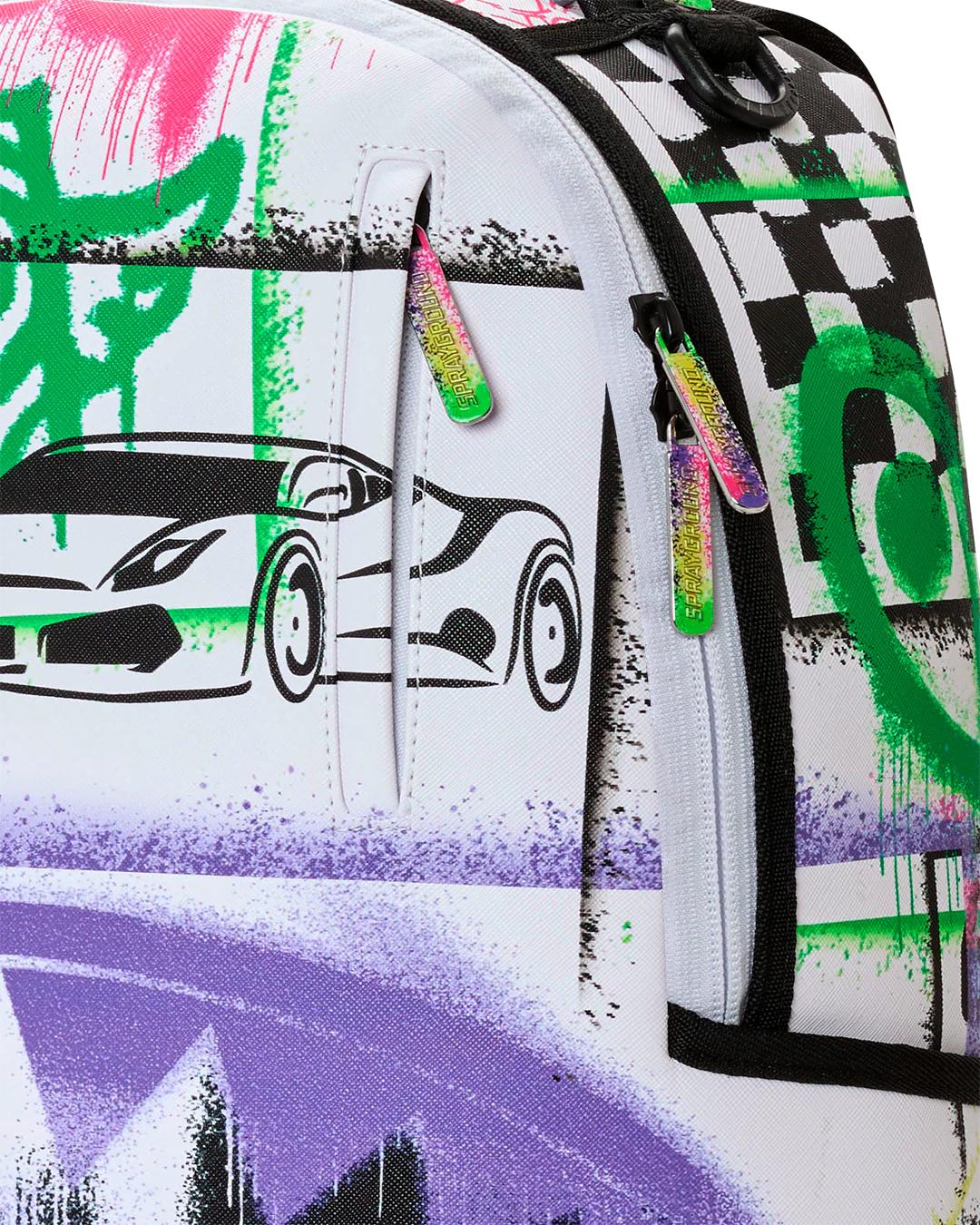 STENCIL PENCIL CONTINENTAL BACKPACK | Sprayground Exclusive
