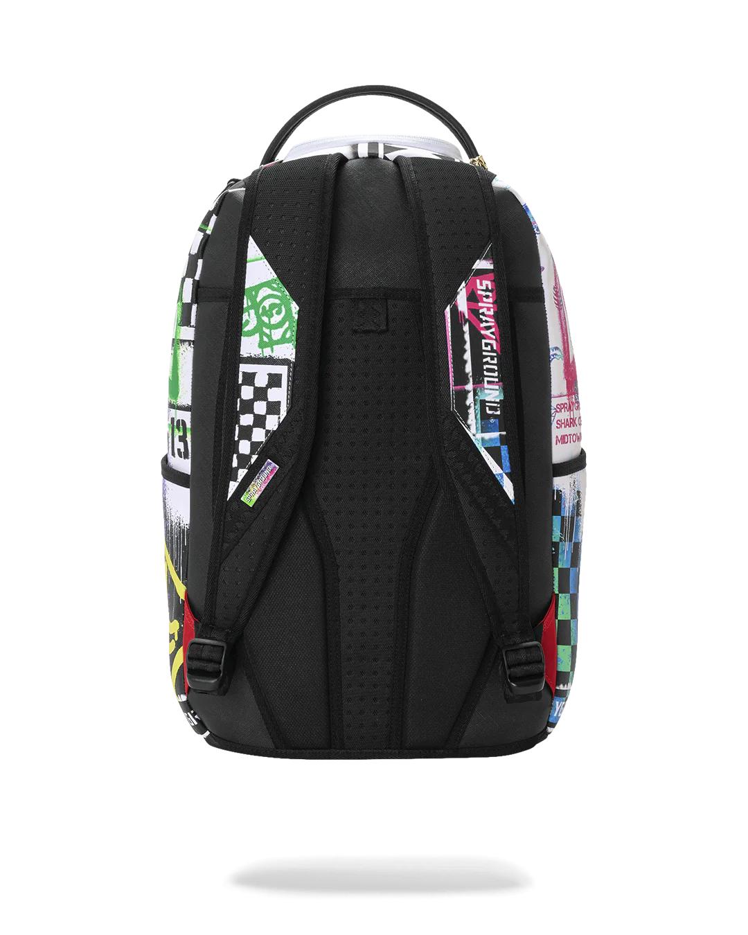 STENCIL PENCIL CONTINENTAL BACKPACK | Sprayground Exclusive