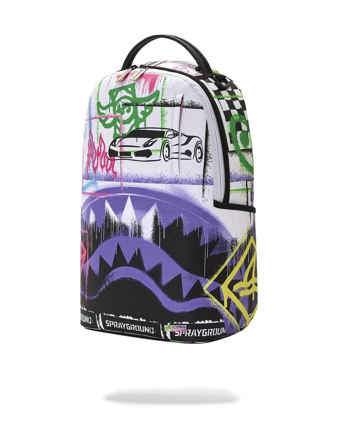 STENCIL PENCIL CONTINENTAL BACKPACK | Sprayground Exclusive