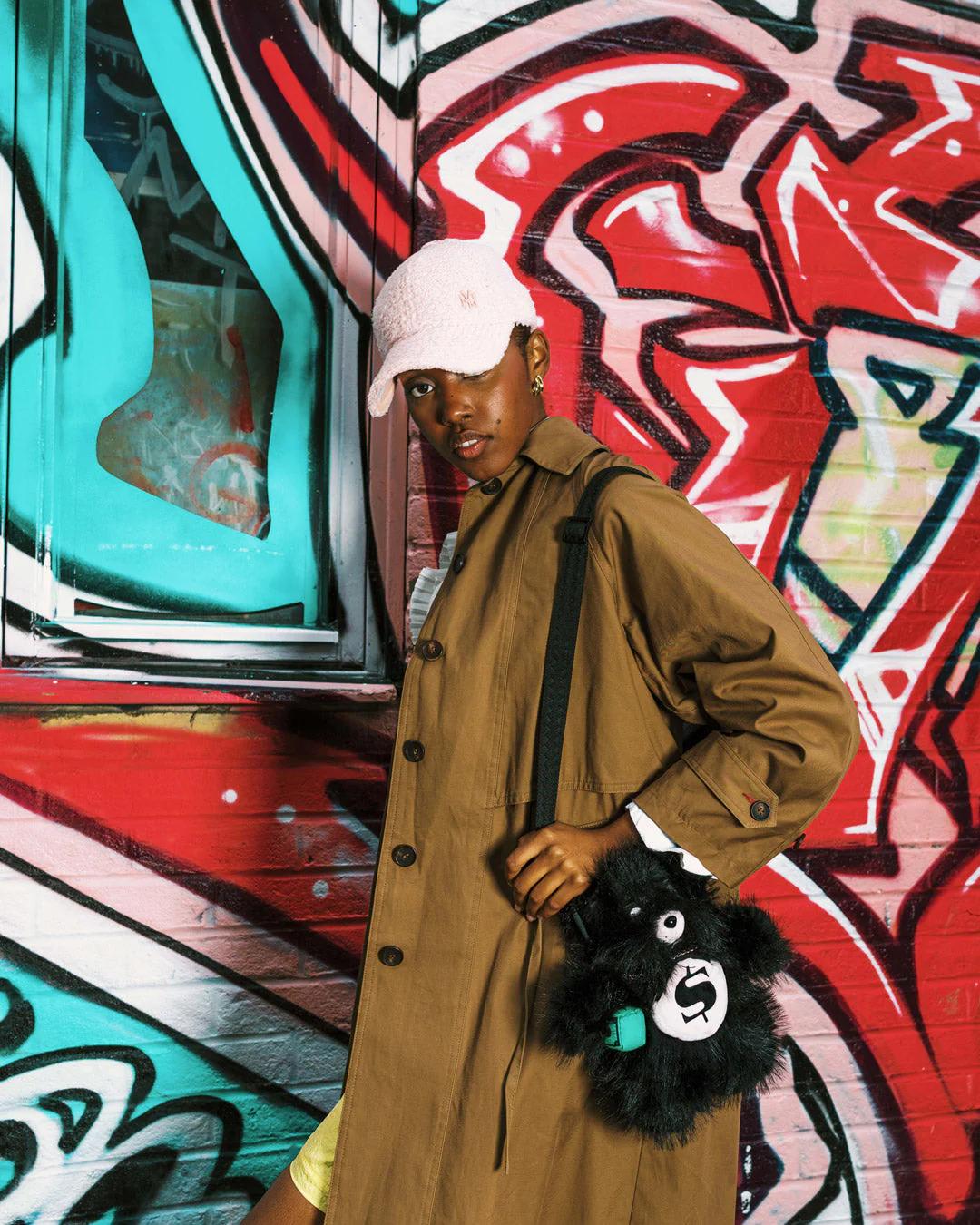 FURZILLA SHARK (NIGHT) BEAR CUB CROSSBODY | Sprayground Signature