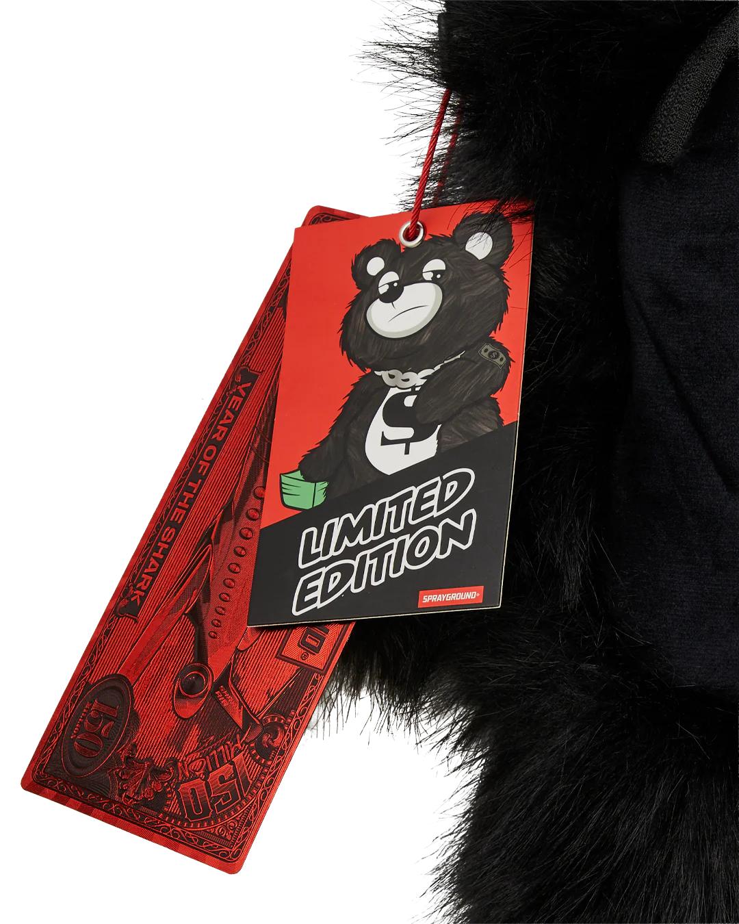 FURZILLA SHARK (NIGHT) BEAR CUB CROSSBODY | Sprayground Signature